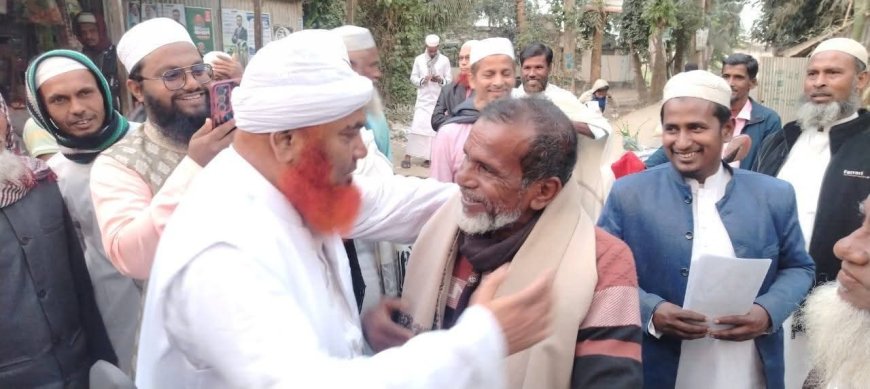 মাদারীপুরে ইসলামী আন্দোলন বাংলাদেশ প্রার্থী আকরাম হোসাইনের উঠান বৈঠক অনুষ্ঠিত